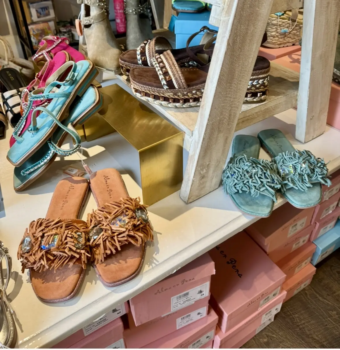 レザーサンダル