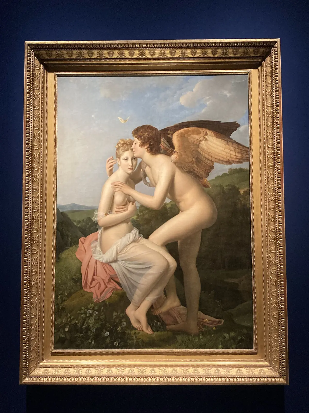 アモルとプシュケ　ルーブル美術館　国立新美術館　東京　絵画　芸術　鑑賞