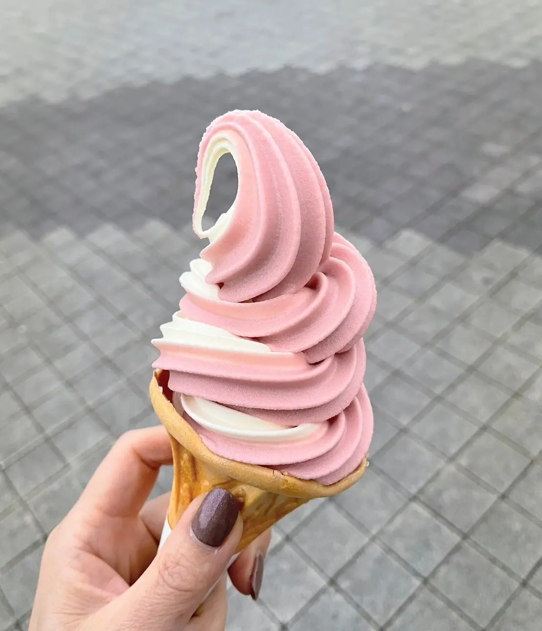 道の駅　あまおうソフトクリーム　