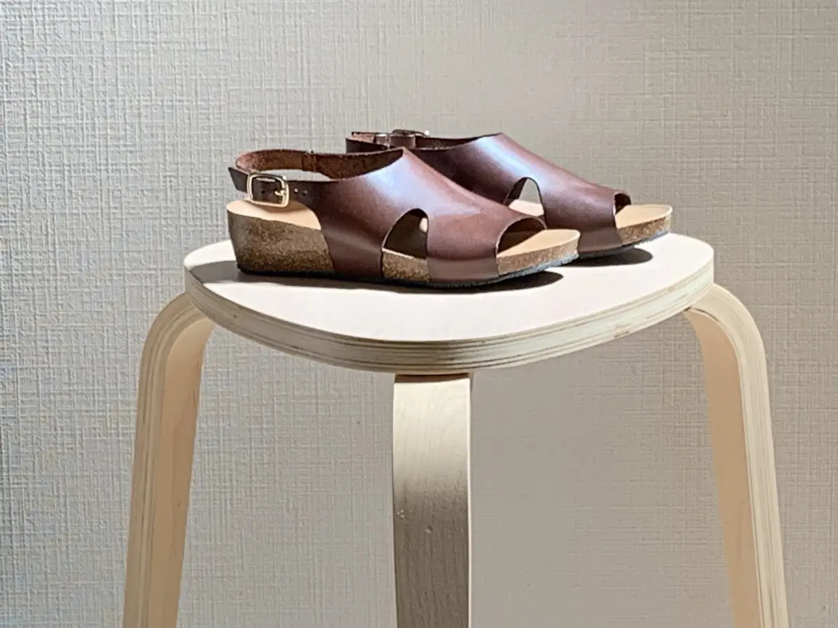 PLAKTON レザーサンダル