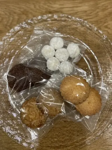 お持たせには、有料ですがとってもお洒落にラッピングしてくれます⭐︎