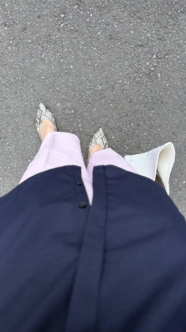 GU新作　GU　ピエロ　pierrot　パンツコーデ　プチプラコーデ　パイソン柄