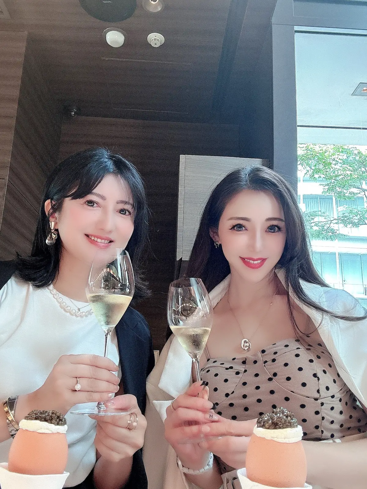 GUオレンジパンツで六本木ヒルズランチの画像_3