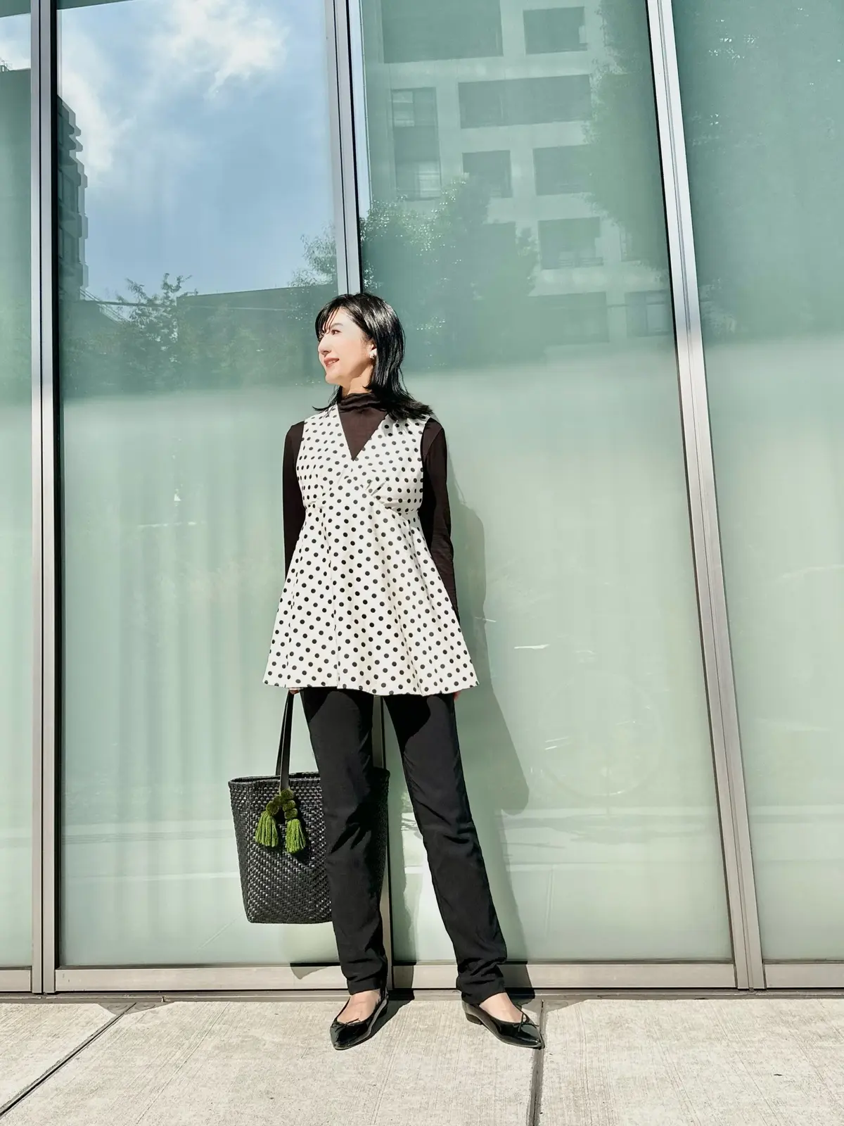 ユニクロタートルネックTシャツ　3styの画像_4