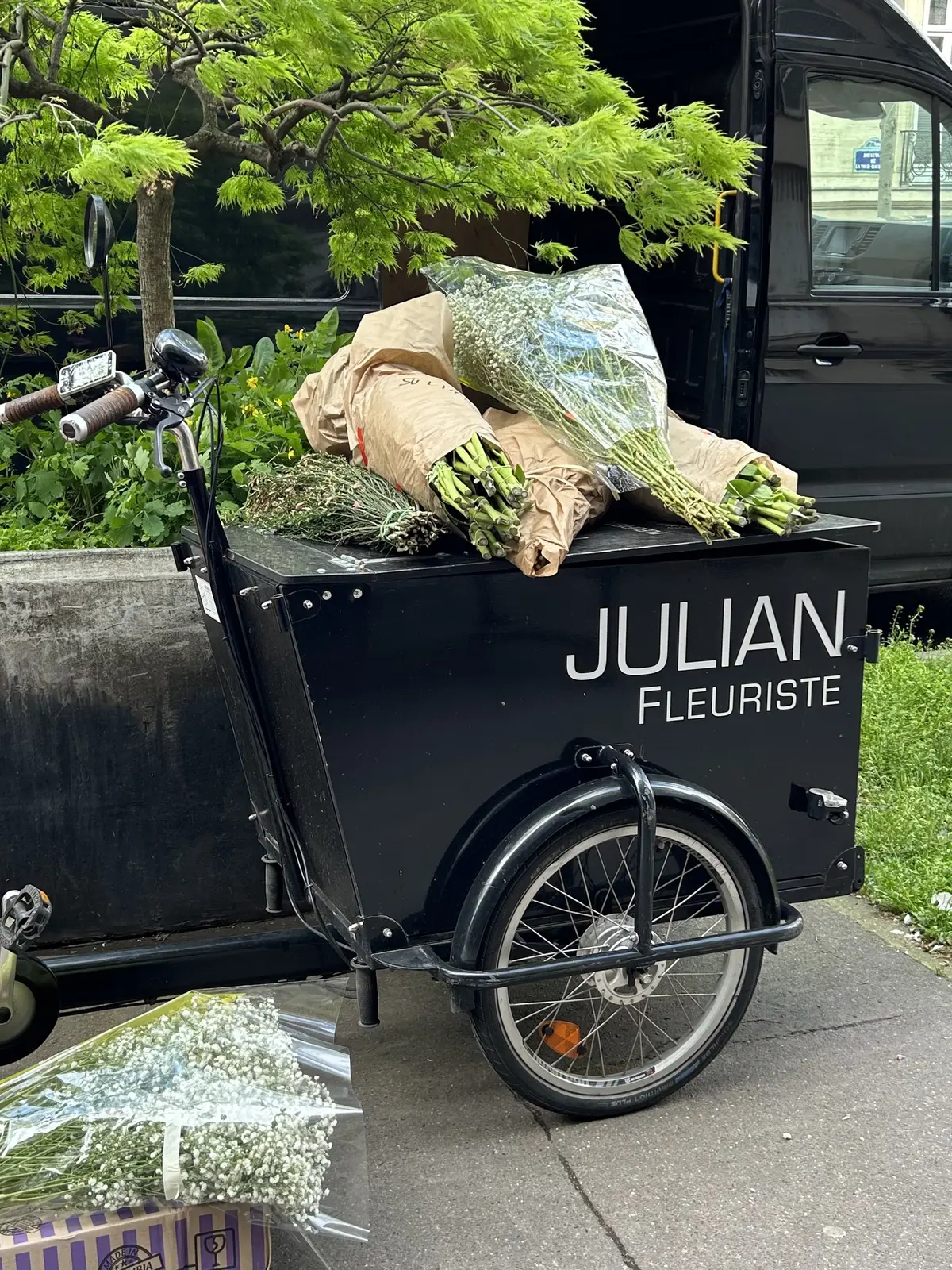 パリのお花屋さん　Julian Fleuriste  パリスタイル　レッスン