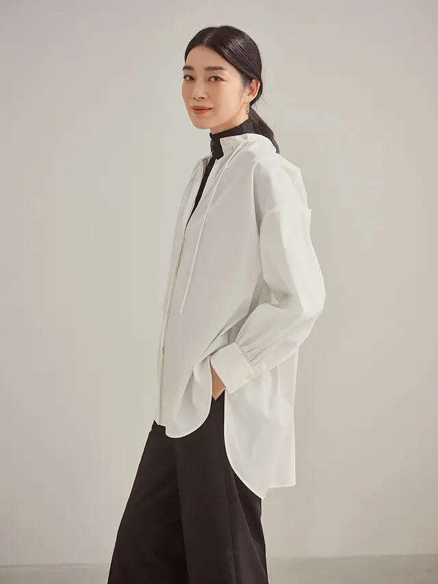 人気のブラウスをたっぷりギャザーでバージョンアップ