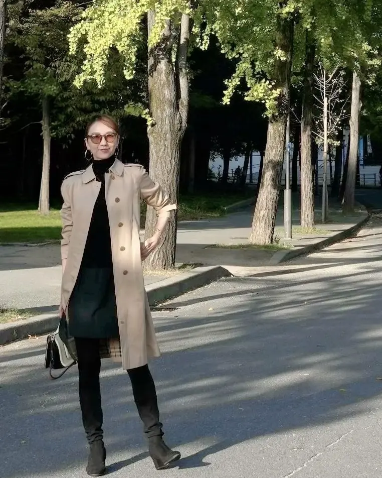 【きれいめ✖️カジュアル✨】トレンチコーの画像_5