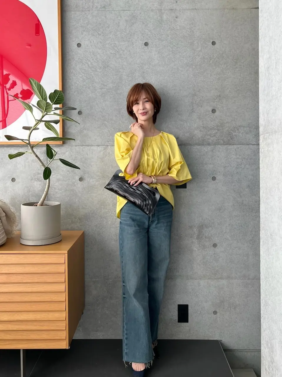 華組　デニムコーデ