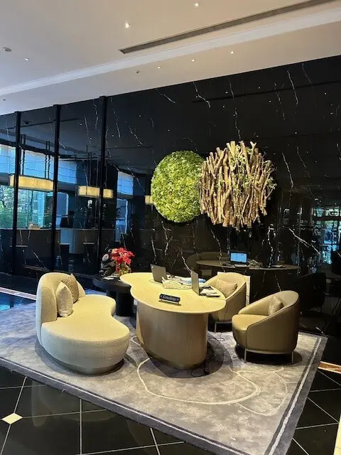 ウェスティン東京のロビーラウンジ