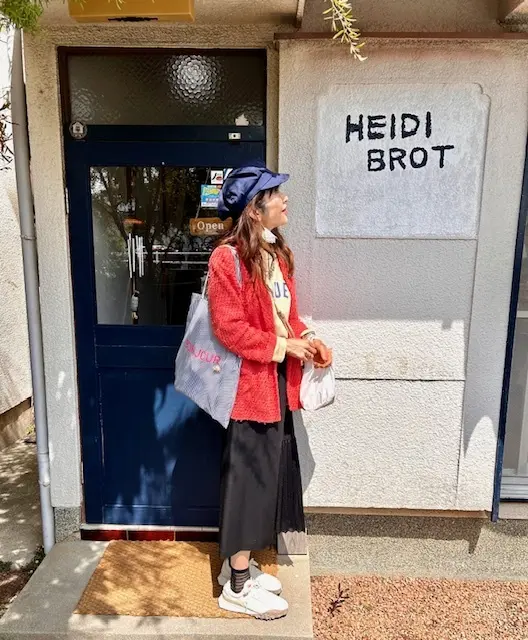 オレンジのジャケットで晴れやかにの画像_7