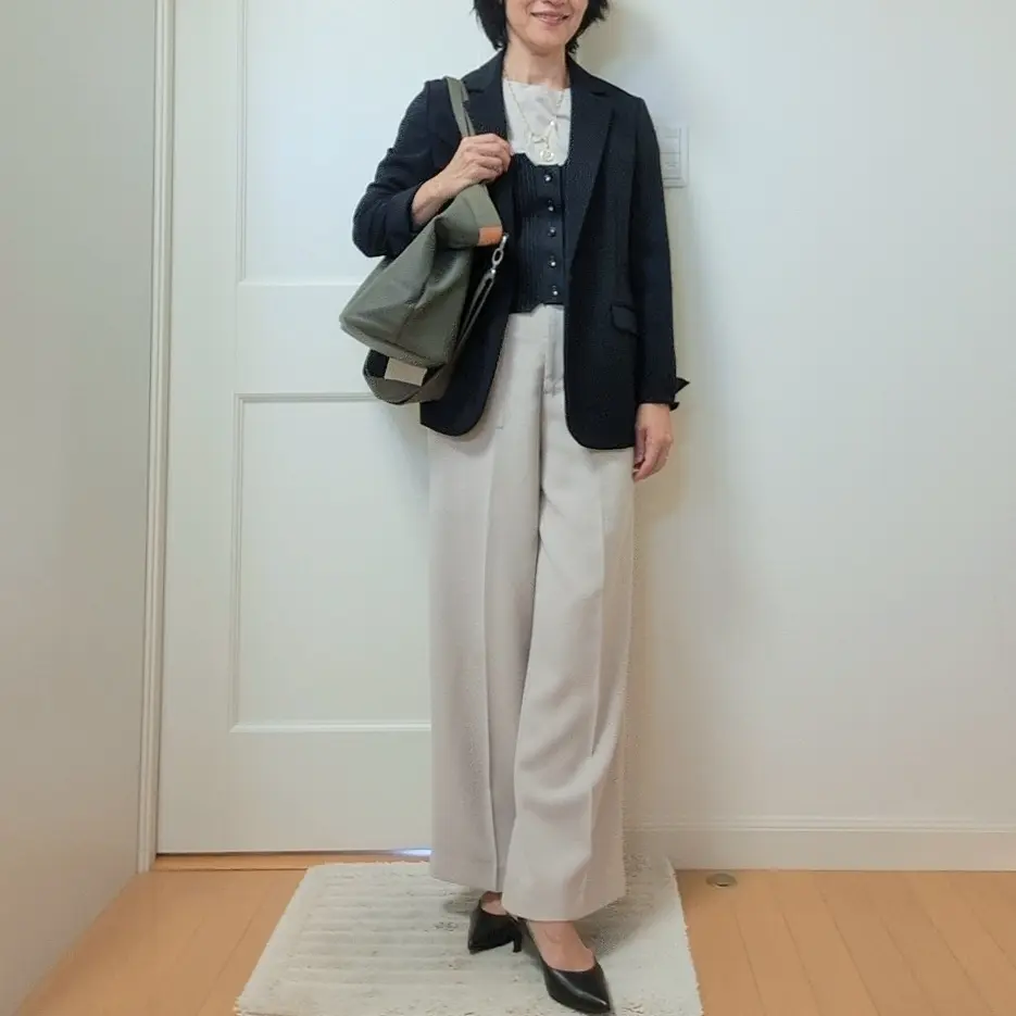 初チャレンジのビスチェで始める秋コーデの画像_6