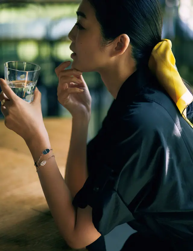 エルメスのブレスレットコーデのゆうき