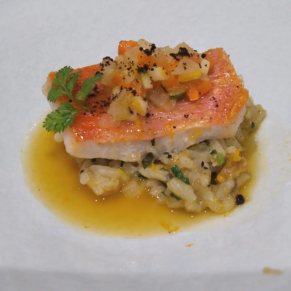 金目鯛のポワレ