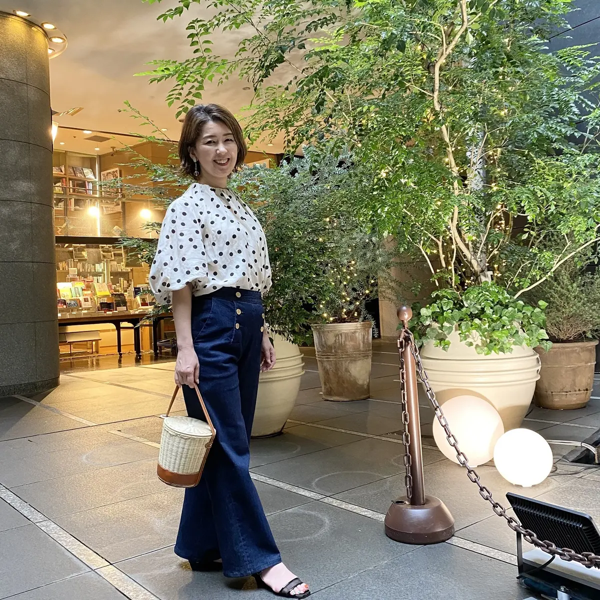 ドット柄ブラウスでふくよかな作品の「ボテの画像_4