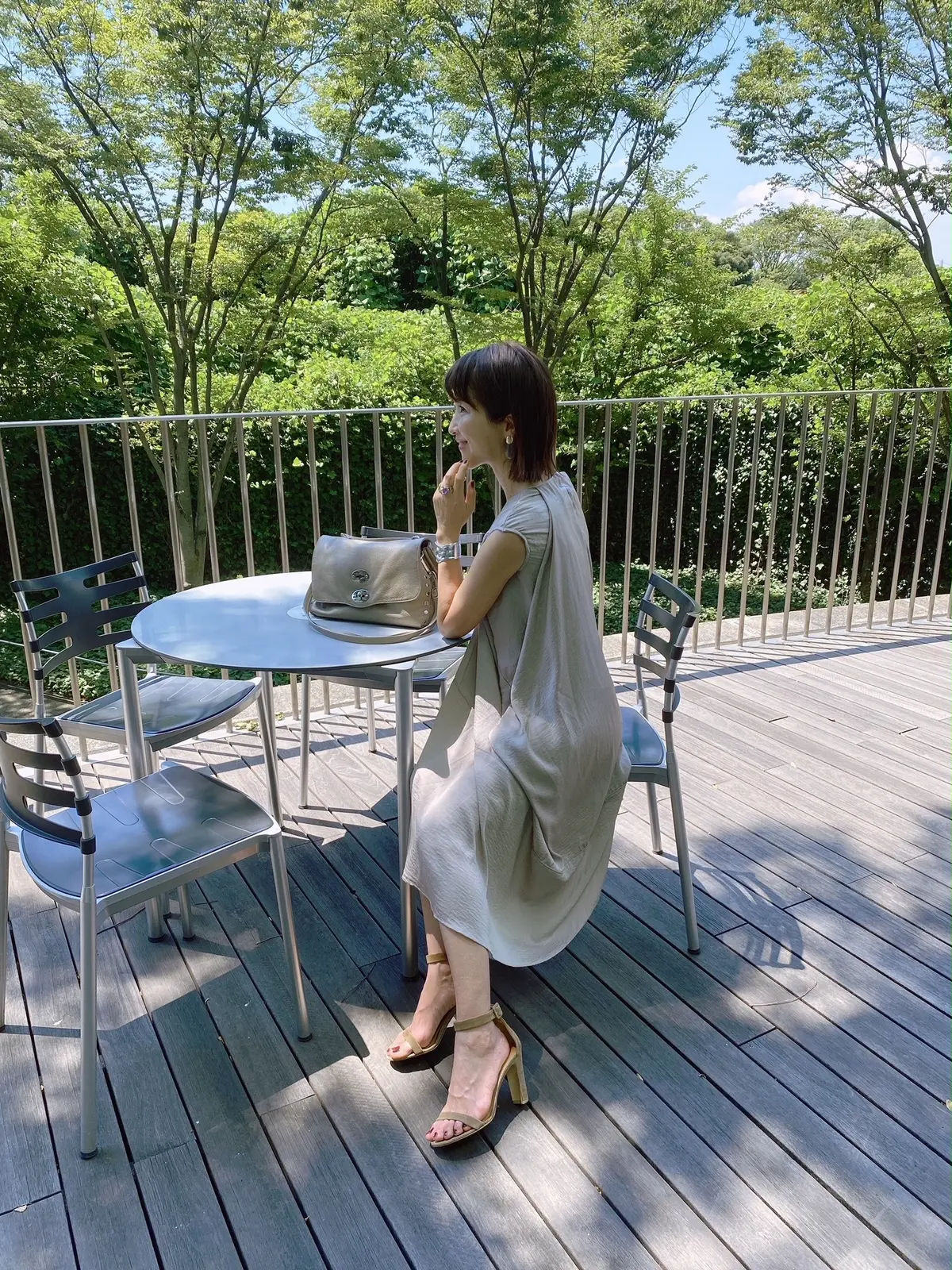 大のお気に入りワンピで国立新美術館への画像_9