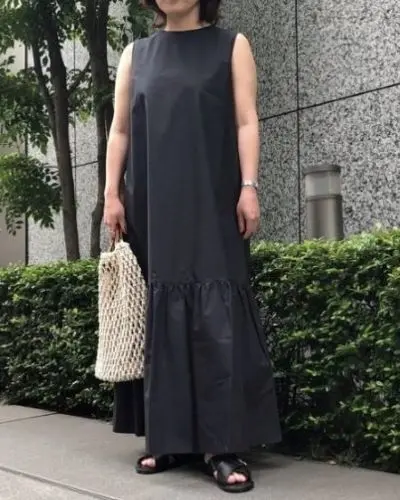 N.O.R.C ティアードヘムワンピース ￥14,500