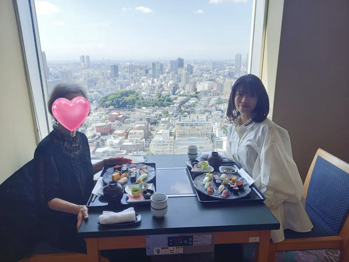 景色もご馳走♡パノラマビューでお寿司ランの画像_6