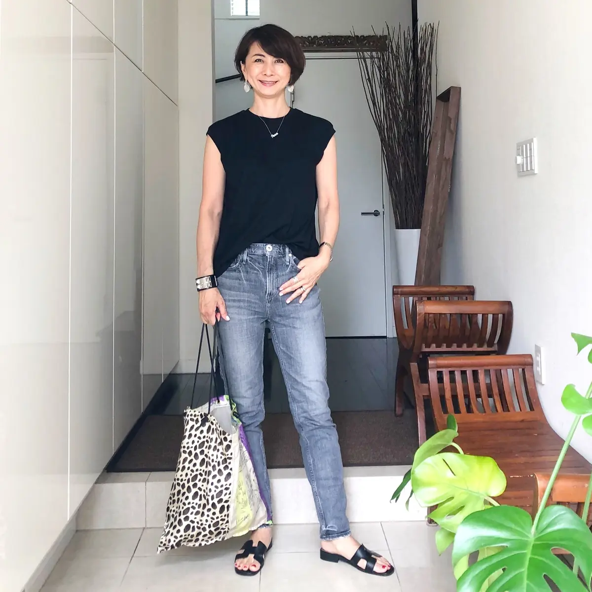 安心感！  無印良品のスリーブレスTシャの画像_3