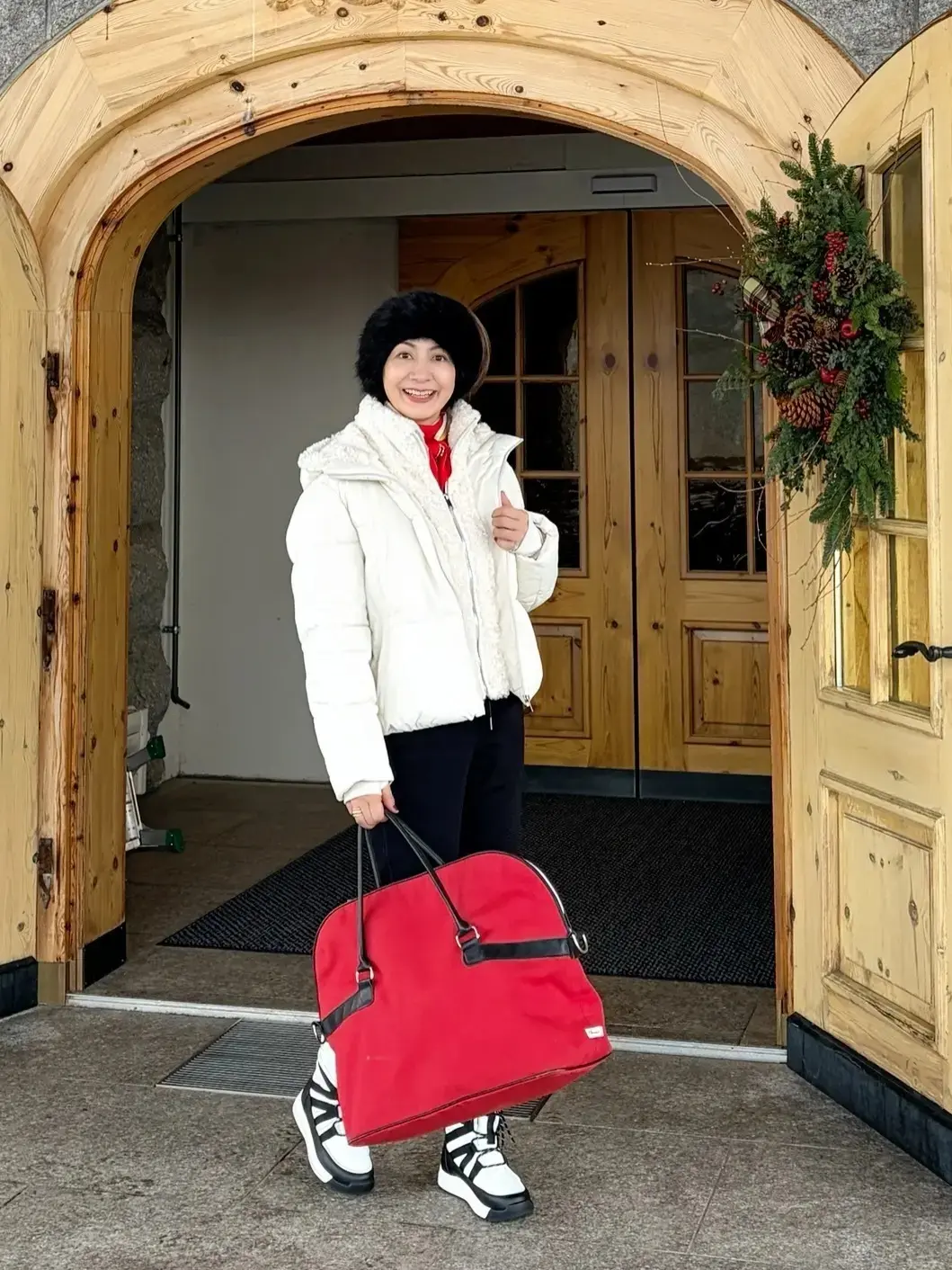 ZARA ダウンコート・ダウンベスト愛用 エクラ華組 岡部みわこさん