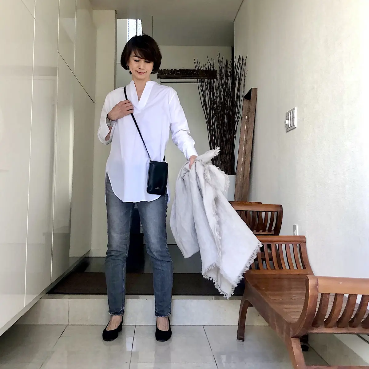 ハンズフリーバッグで軽やかコーデの画像_3