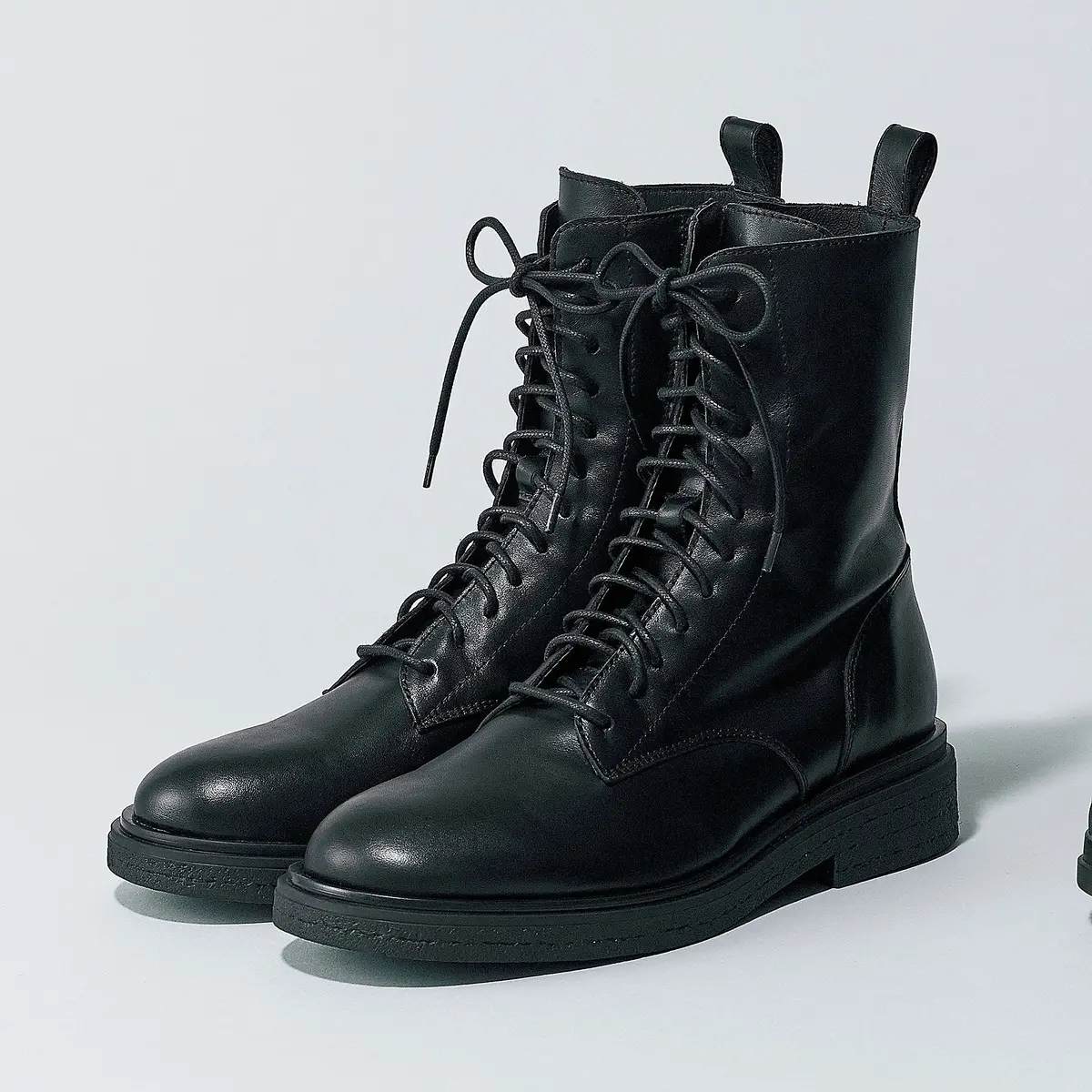 FABIO RUSCONI レースアップブーツ