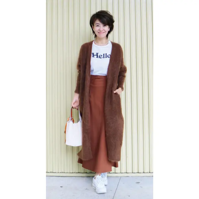 カジュアル派　スカート率急上昇！