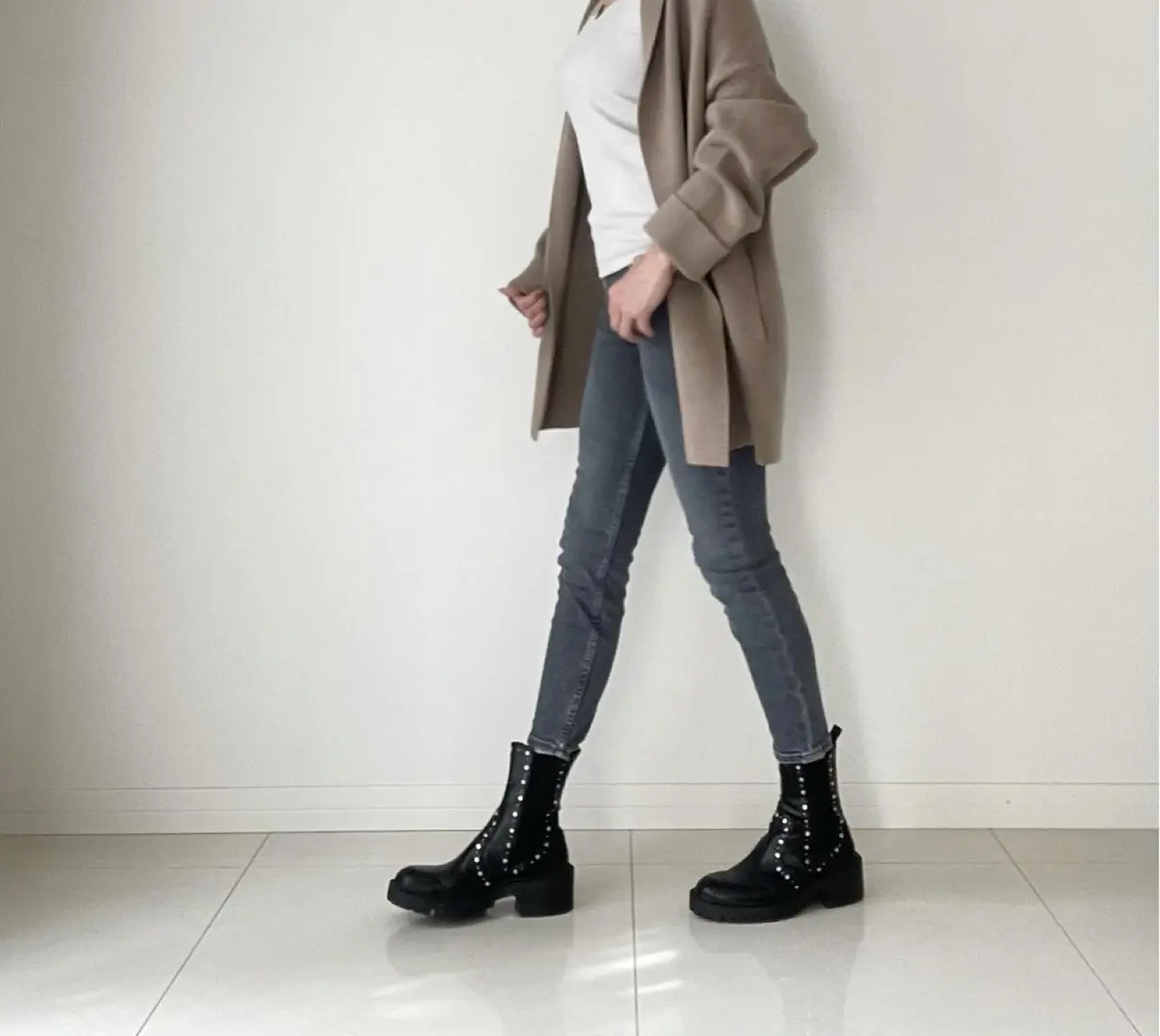 ZARAのショートブーツで初秋スタイルの画像_3