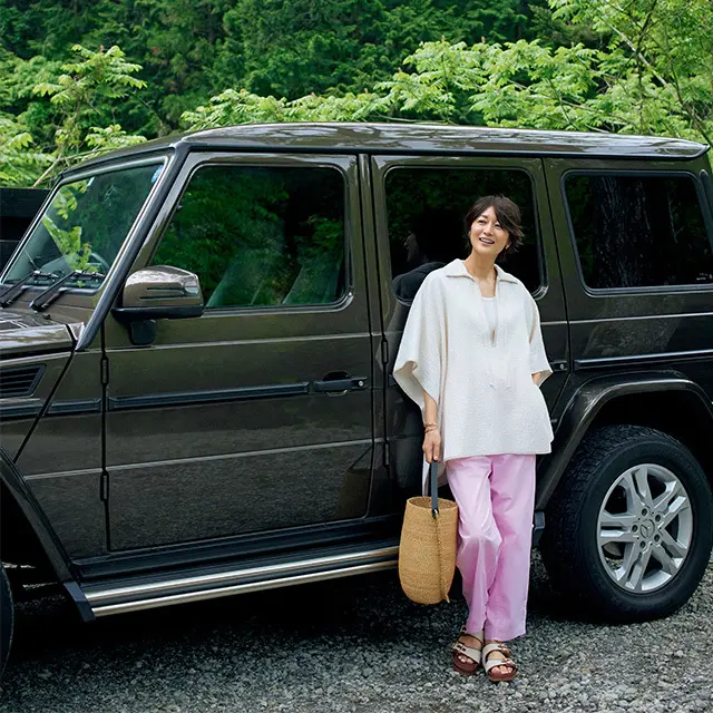 長時間のドライブに最適「リラクシーパンツ」