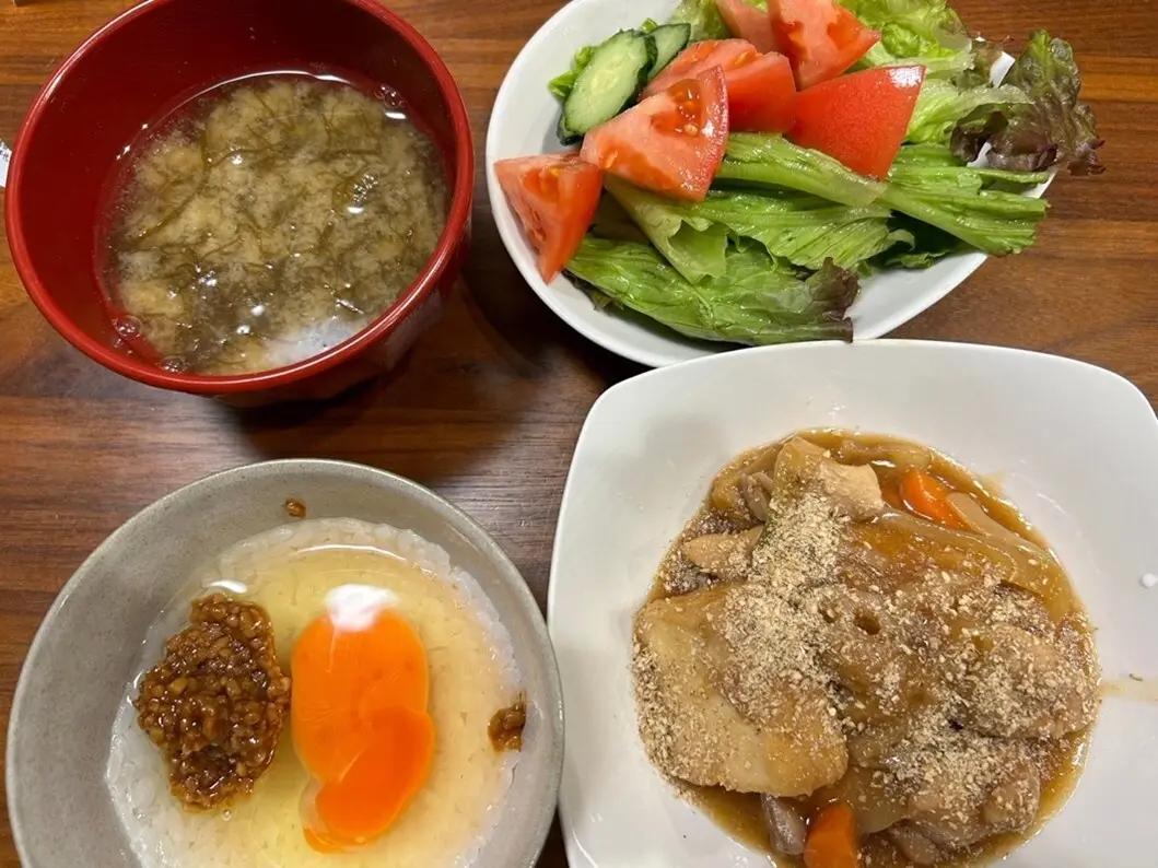 OurAge×Webエクラ　夕食もタンパク質メインに工夫。肉・魚・大豆製品・卵などを必ず入れるようにしました。