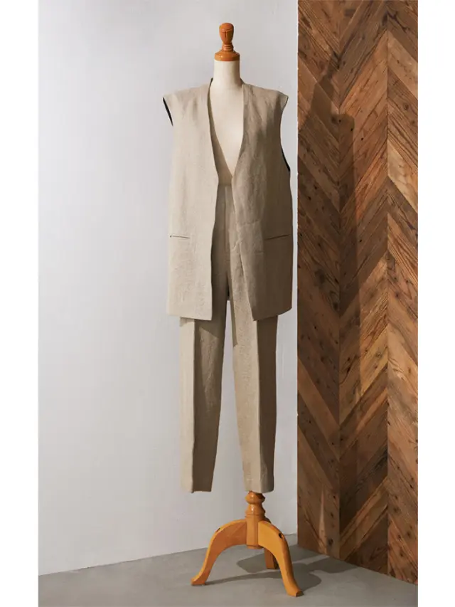 副編S谷がCHECK！ ベスト＆パンツのハンサムなセットアップ