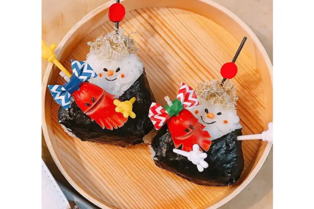 投稿されたおにぎりにまつわる写真