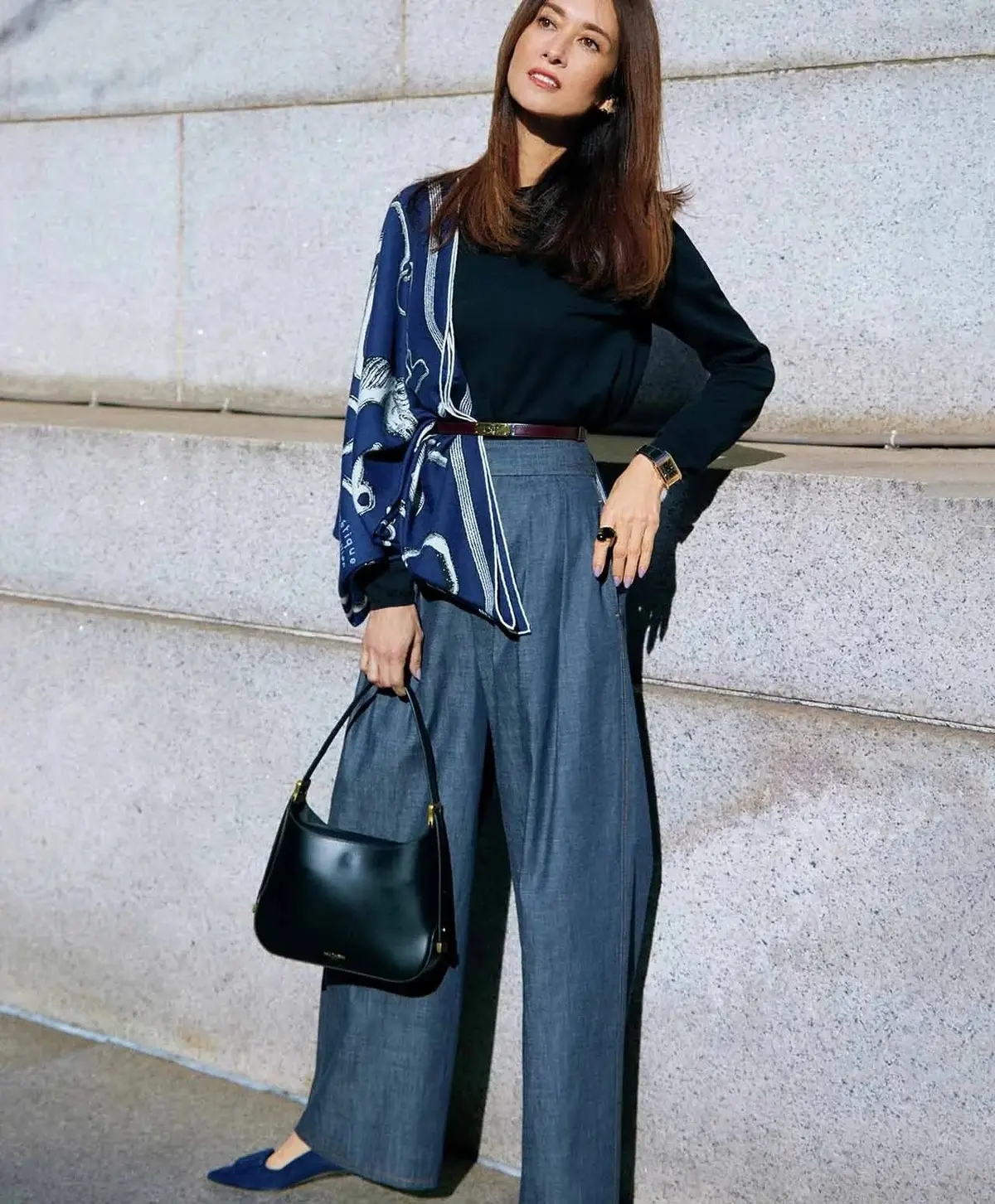 【50代が真似したいデニムスタイル5選】新しい時代にふさわしい進化系“デニム・エレガント”でセンスアップ