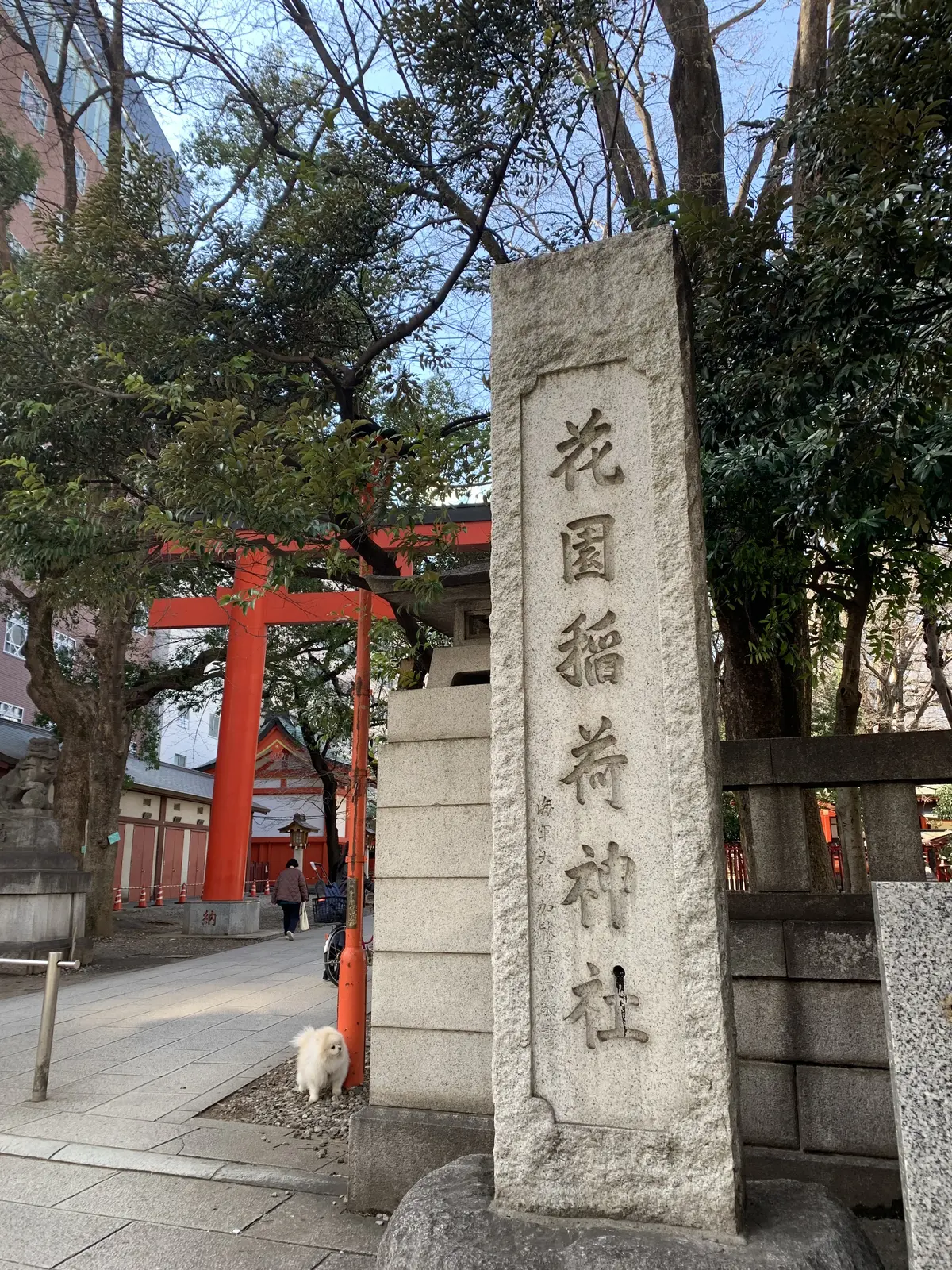 花園神社　大鳥居