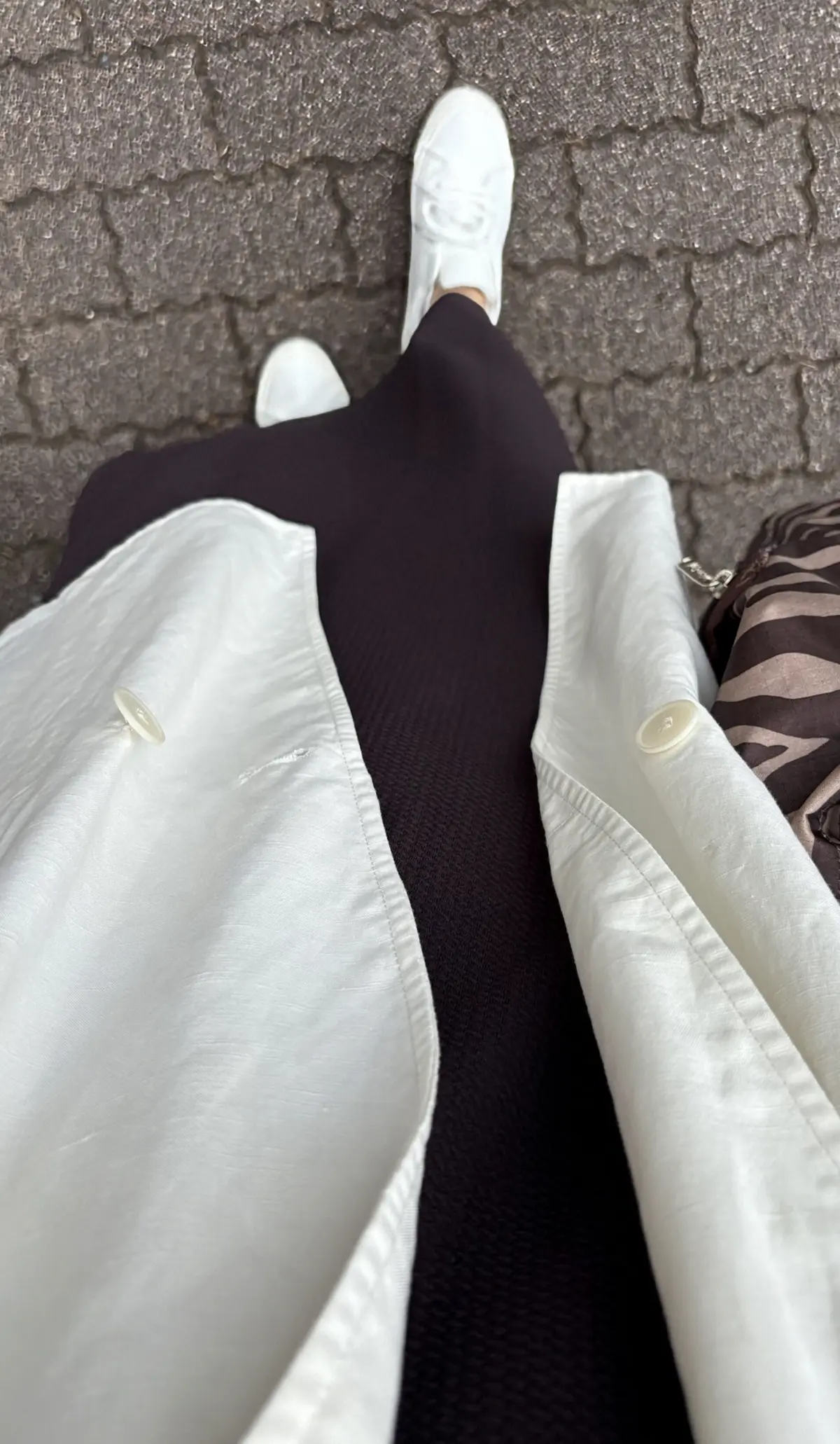 ５０代COCAワンピース＊ブラウンカラーの画像_4