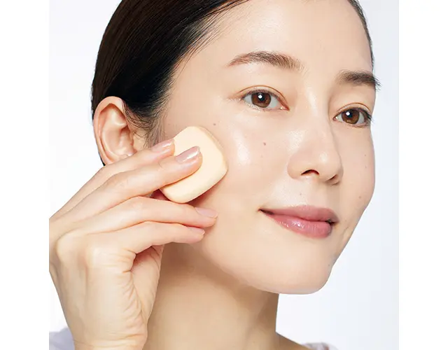 軽くスーッと顔全体に