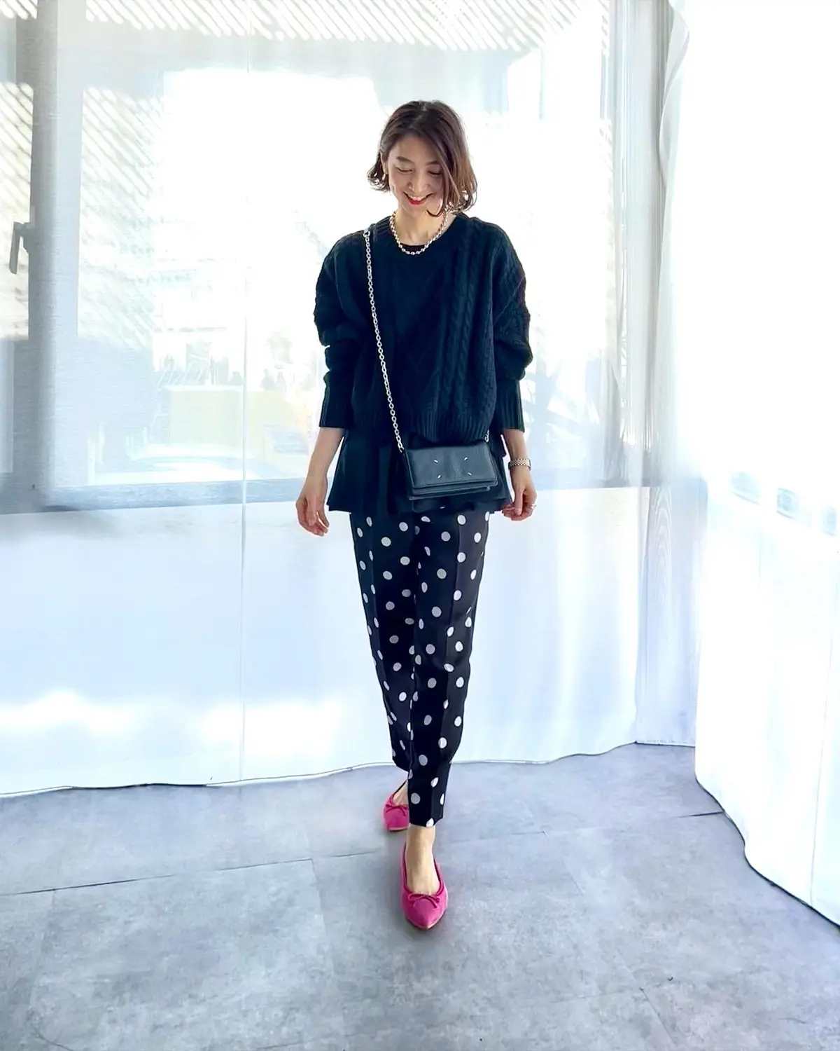 ときめくpinkフラット靴&ドット❤︎の画像_4