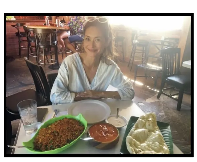 インディアンフードのディナー