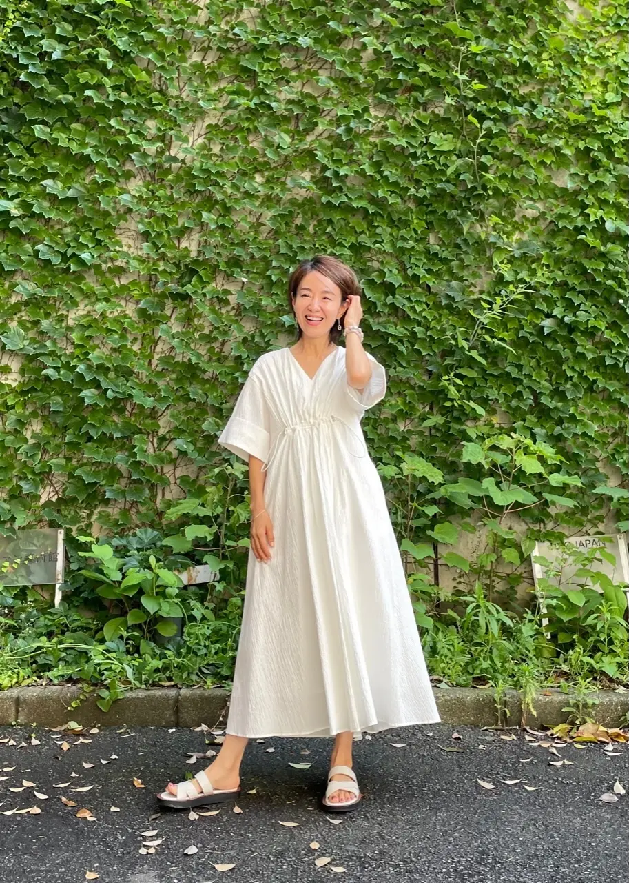 オールホワイトコーデ⚪️3styles の画像_2