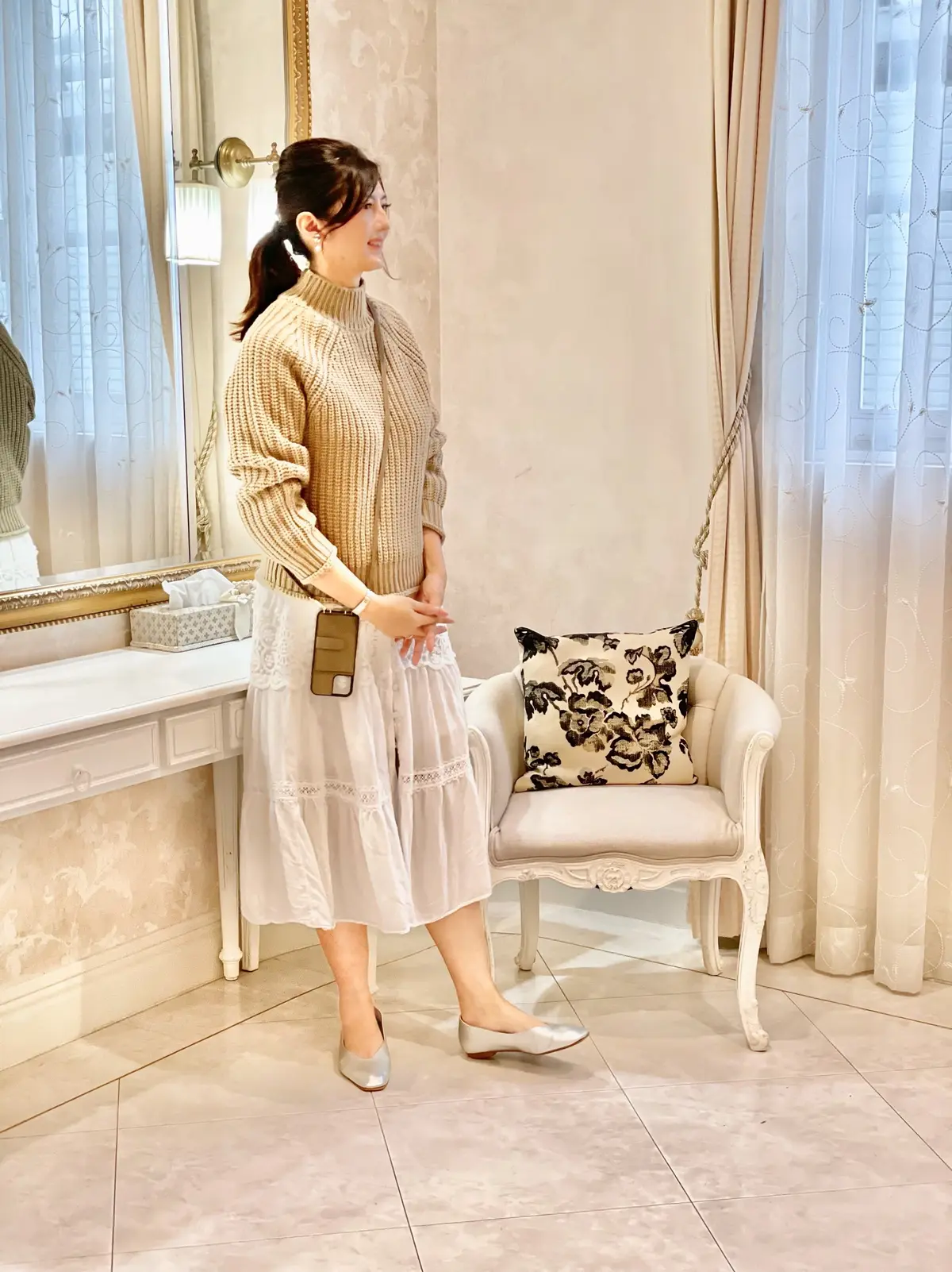 チャンキーニットで鰻屋さんへの画像_1