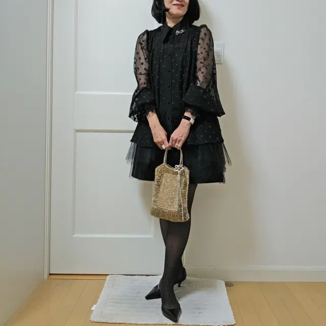 コーディネートで振り返る12月～キラキラの画像_1