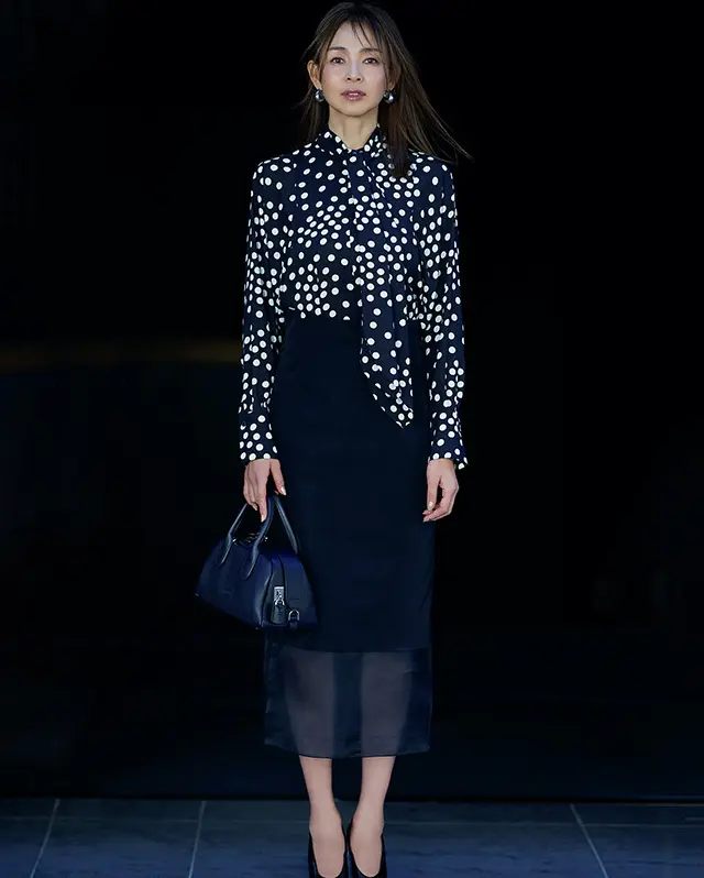 【50代 主役になる美貌のブラウス】春のの画像_1