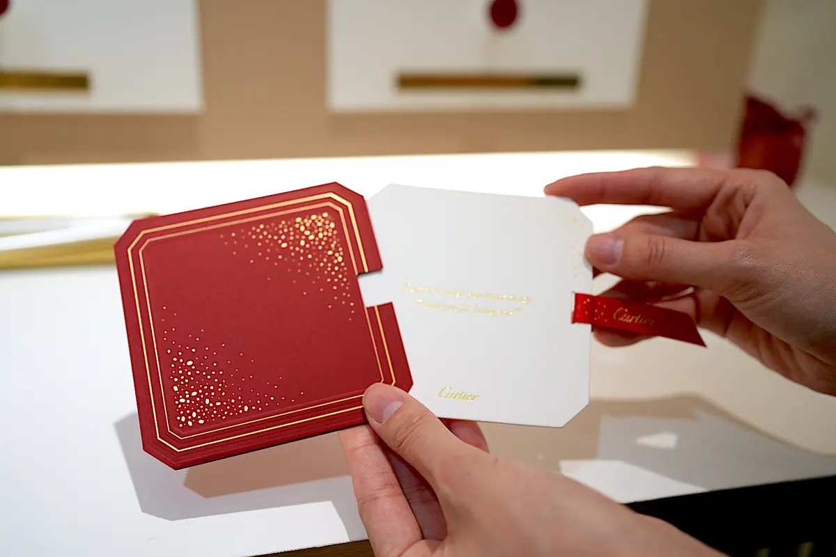 【銀座】今年最後はカルティエのホリデーポの画像_7