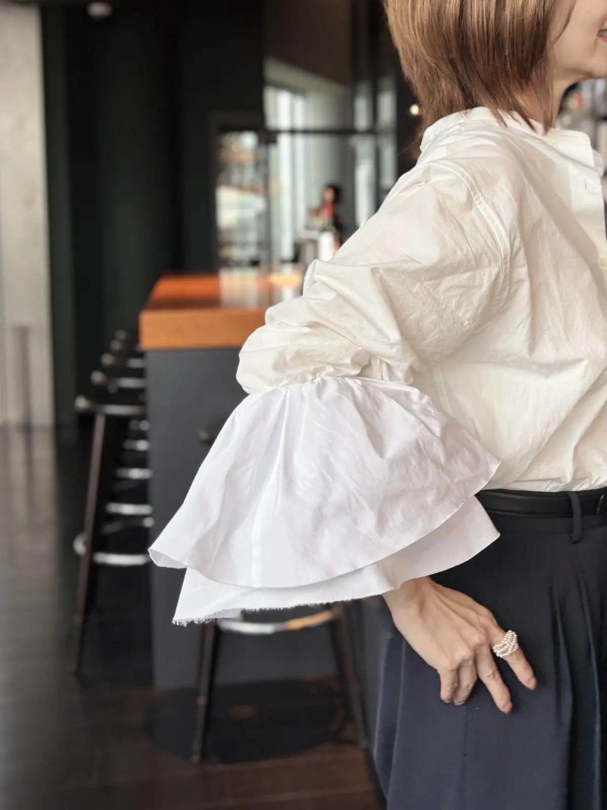 青山ランチと、今日の装いの画像_4