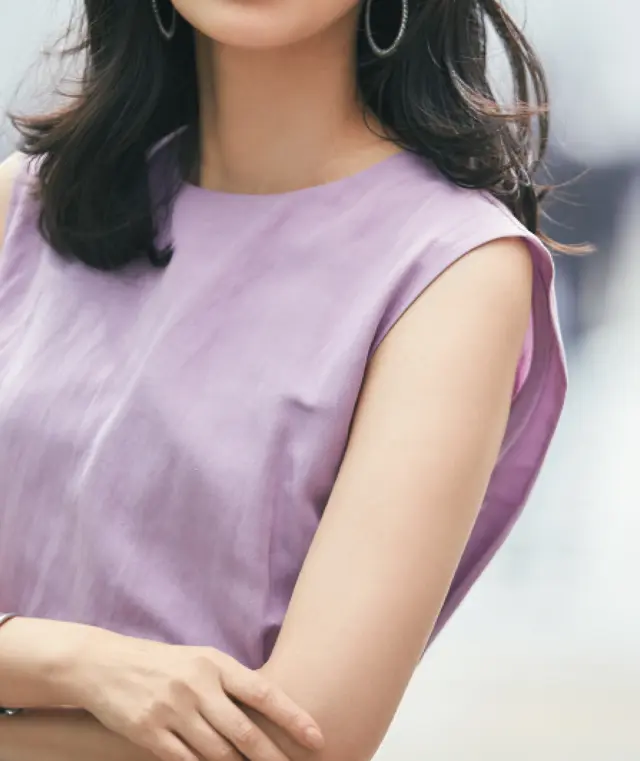 進化系ノースリーブで二の腕対策