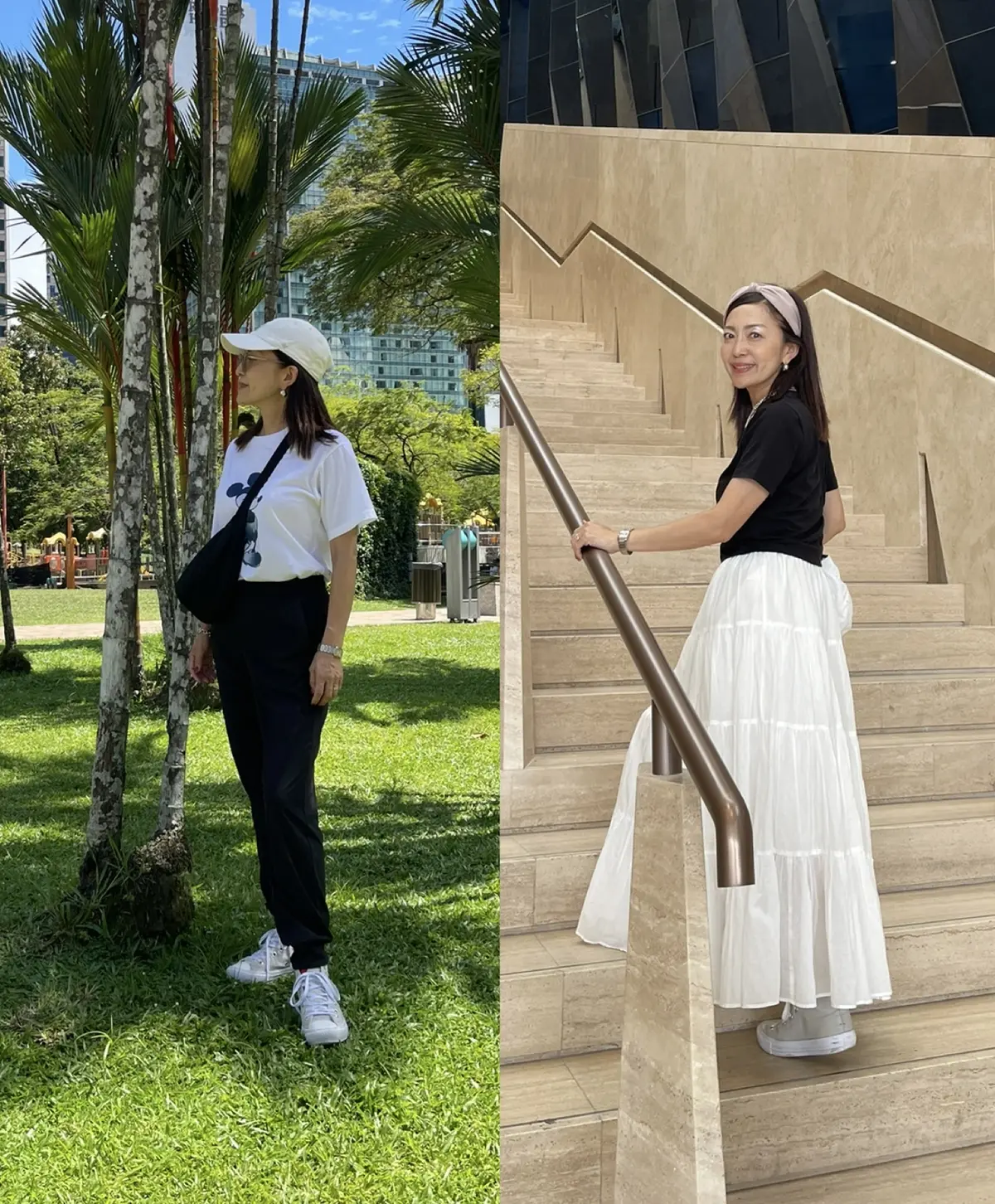 UNIQLOとZARAのモノトーンスタイの画像_1