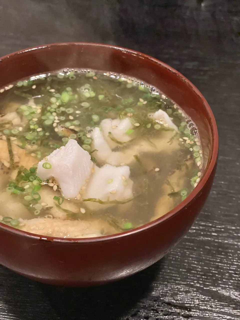 浅草・川井 穴子汁