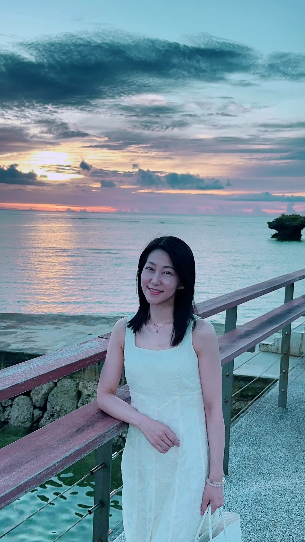 ハイアットリージェンシー沖縄での夕日