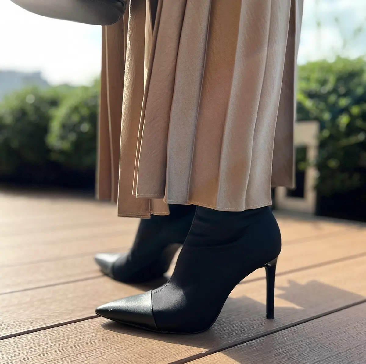 ZARAピンヒールブーツ★4コーデの画像_7