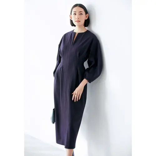 VERMEIL par iéna×éclat パフスリーブワンピース