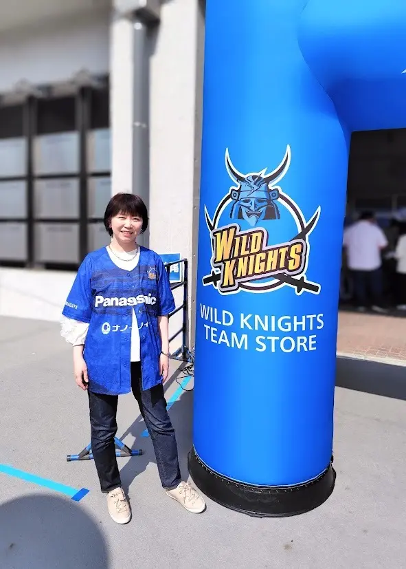 無印ジーンズでラグビー観戦♪の画像_4